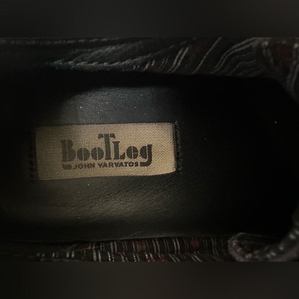John Varvatos Bootleg Men' Shoes 8.0 M Black G Casual Sneaker - Picture 9 of 13